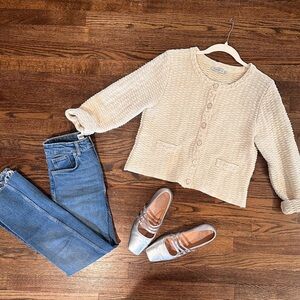 See and Be Seen Button Up Cardigan